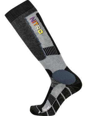 Nitro CLOUD BLACK/GREY ponožky