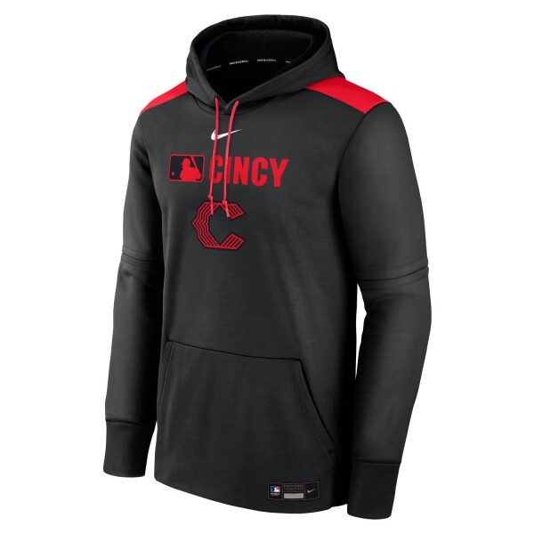Nike Pánská mikina Cincinnati Reds MLB 2025 City Connect Authentic Therma Hoodie Velikost: L
