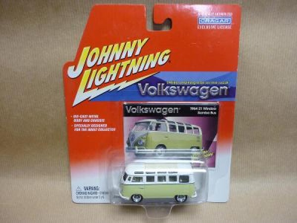 Volkswagen Samba Bus Johnny Lightning 1/64