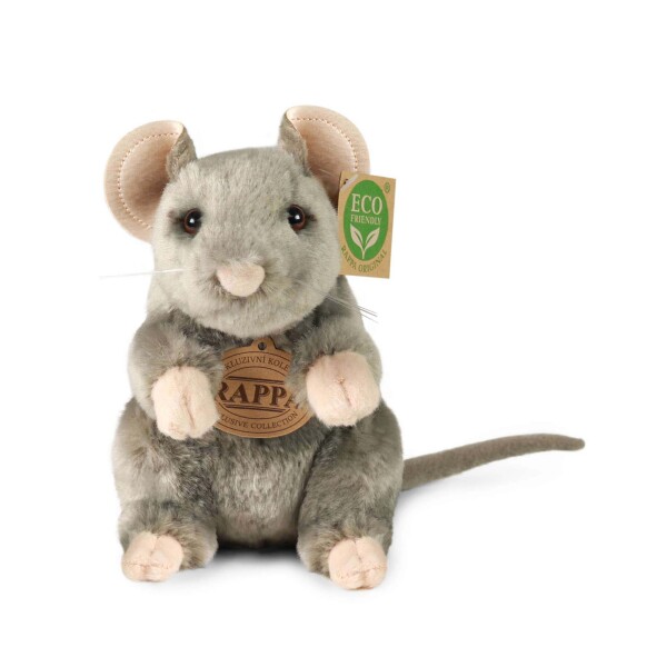 Plyšová myš 16 cm ECO-FRIENDLY