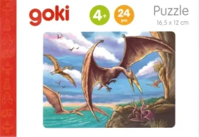 GOKI Dřevěné puzzle Dinosauři: Pterodactyl