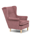 Křeslo ušák, růžová látka, AK-388 PINK2