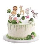 Dortisimo Zápich do dortu Džungle (12 ks)