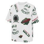 Outerstuff Dětské tričko Minnesota Wild NHL Unstoppable All Over Print Short Sleeve Elevated Velikost: Dětské XL (170 – 176)