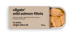 Vilgain Filety z divokého lososa – 3× v olivovém oleji 120 g