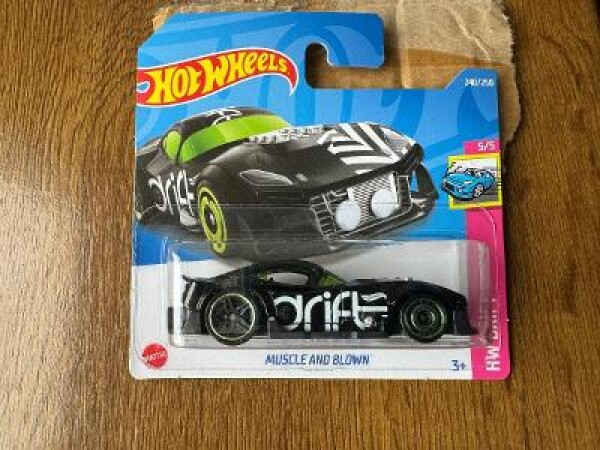 HOT WHEELS 5/5 HW DRIFT MUSCLE AND BLOW