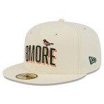 New Era Pánská kšiltovka Baltimore Orioles MLB City Connect Fan Pack 59FIFTY Fitted Natural Velikost: 7 3/8