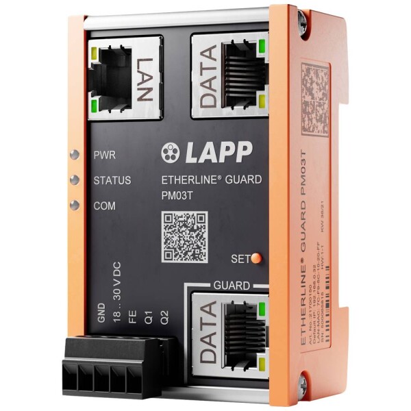 LAPP 21700150 ETHERLINE GUARD PM03T Průmyslové ethernetové monitorovací zařízení