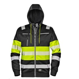 Sir Safety Mikina CONTRAST žluto černá