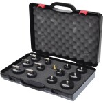KS Tools 150.1825 Sada s turbodmychadly - bajonet. Kufříkem, 13 ks