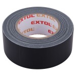 EXTOL PREMIUM 8856313 Páska univerzální DUCT TAPE, 50mm x 50m, 0,18mm, černá