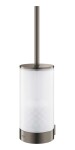 GROHE - Selection WC štětka nástěnná s držákem, sklo/kartáčovaný Hard Graphite 41076AL0