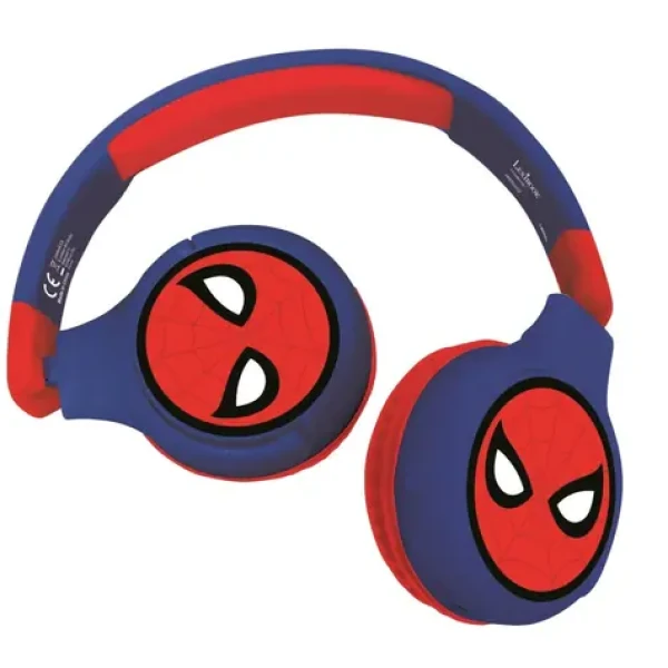 Lexibook Spiderman dětská sluchátka / Sluchátka / Bluetooth / skládací / omezení hlasitosti 85 dB (HPBT010SP)