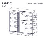 Šatní skříň Lamelo LA19