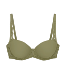 AMOURETTE - Polstrovaná podprsenka s kosticemi pro ergonomické pohodlí Triumph Olive Gold 70C