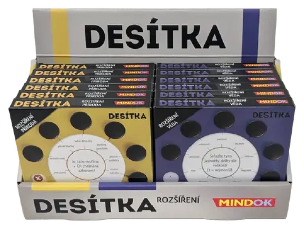MINDOK Desítka rozšíření MIX Věda, příroda