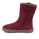 Dívčí zimní barefoot kozačky ZERU TEX BOOT Bordeaux G3160257-6 - 33