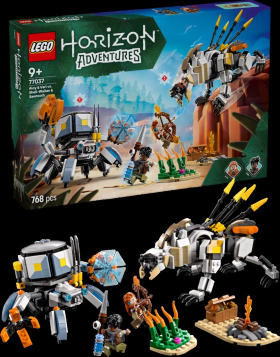 LEGO® Horizon Adventures™ 77037 Aloy a Varl vs. Shell-Walker a Sawtooth - Lego Cars