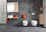 GEBERIT DuofixBasic s matným tlačítkem DELTA21 + WC JIKA PURE + SEDÁTKO DURAPLAST 458.103.00.1 21MA PU1