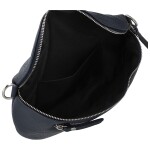 Trendy dámská kožená kabelko-ledvinka Arwel, tmavě modrá