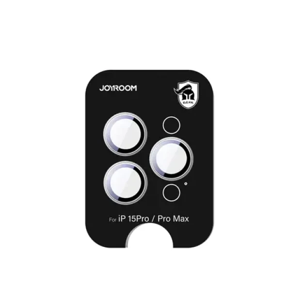 Joyroom JR-MFY0254 Ochranné sklo pro fotoaparát pro Apple iPhone 15 Pro/15 Pro Max titanová (6956116730079)