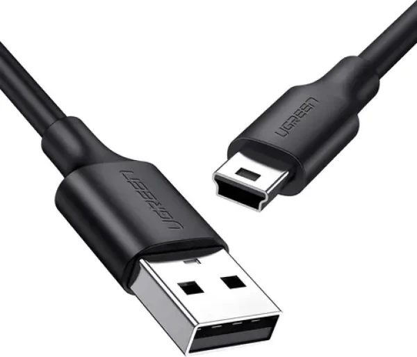Ugreen USB-A - miniUSB 0.5 m černá / Kabel (UGR1137BLK)