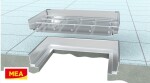 MEA Deck AL poklop zadlažďovací 500x500 mm v. 75 mm hliník A15 1,5 t