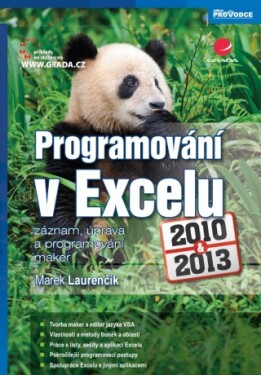 Programování v Excelu 2010 a 2013 - Marek Laurenčík - e-kniha