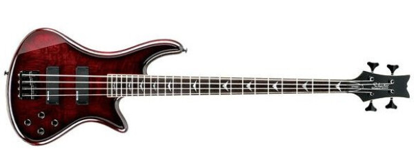 Schecter Stiletto Extreme 4 Black Cherry