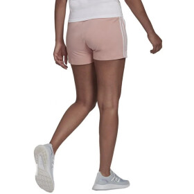 Dámské teplákové šortky W HD1809 růžovo-bílé - Adidas XL