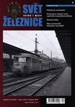 Svět železnice 72 / listopad 2019