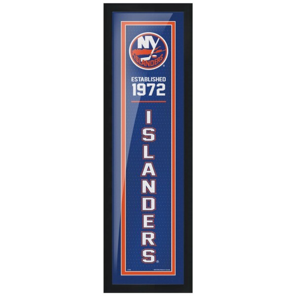 Mustang Obraz v rámu New York Islanders NHL 6x22 Established d