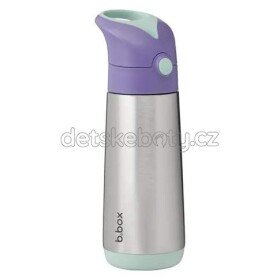 B.box 500103 Termoska na pití s brčkem 500 ml - lilac pop