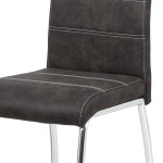 Jídelní židle, šedá, látka vintage, HC-486 GREY3