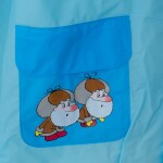 Pláštěnka Víla Amálka Pidilidi PL04 modrá - 116 | 6let