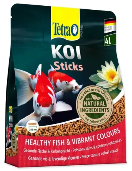 TETRA Krmivo Pond Koi Sticks / Koi kapr / Tyčinky / 4 l (A1-758803)
