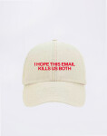 Monkey Studios Čepice Email beige/red