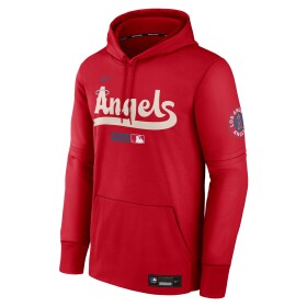 Nike Pánská mikina Los Angeles Angels MLB City Connect 2026 Authentic Therma Hoodie Velikost: M