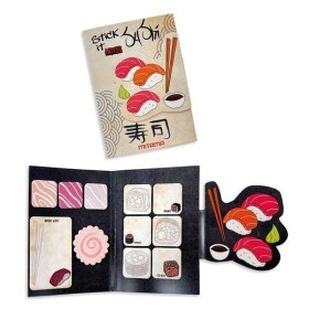 Mitama Mitama, 62979-90180, samolepicí Post-it bločky na poznámky, 250 listů, Sushi