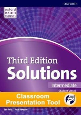 Solutions Intermediate Student´s Book + Workbook CPT Access Card, 3rd - Kolektiv autorů
