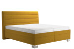Postel Britania 180 x 200 látka: Nero Beige / Alfa Gold