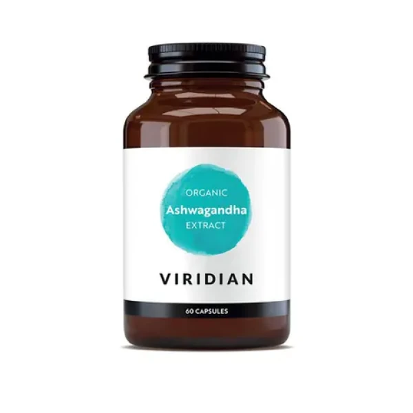 Viridian Organic Ashwagandha Extract 60 cps (10554)