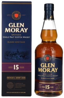 Glen Moray Elgin Heritage Whisky 15y 40% 0,7 l (tuba)