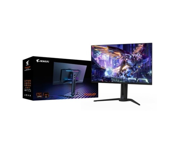 GIGABYTE LCD - 32" Gaming monitor AORUS FO32U2P, OLED, 3840 x 2160 UHD, 240Hz, 1.5M:1, 250cd/m2, 0.03ms, 2xHDMI, 1xDP EDF_1541110