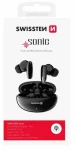SWISSTEN SONIC TWS černá / Bluetooth sluchátka / BT 5.3 / 2x 30 mAh / 230 mAh (54400211)
