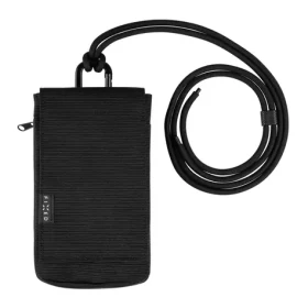 FIXED Taštička přes rameno s kapsou Camino Case pro mobilní telefony do 7" černá (FIXCA-C-BK)
