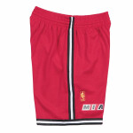 Mitchell & Ness Pánské kraťasy Miami Heat NBA 1996-97 Swingman Shorts - Červená Velikost: 2XL