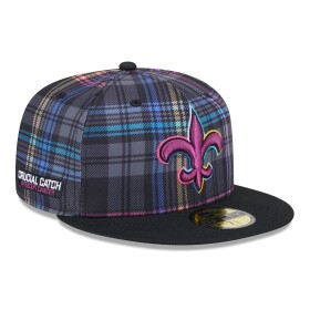 New Era Pánská kšiltovka New Orleans Saints NFL 2024 Crucial Catch 59FIFTY Fitted Velikost: 7 1/4