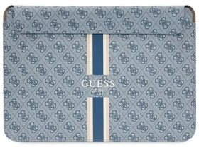 Guess 4G Printed Stripes modrá / Pouzdro na notebook / 14" (GUCS14P4RPSB)