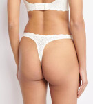 Dámská tanga ZERO Feel Bliss String - WHITE - bílé 00GZ - SLOGGI WHITE XL